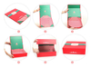 Foldable storage box/red folding box/foldable gift box/flexible packaging box/custom flat box/foldable magnetic gift box in EECA Packaging China