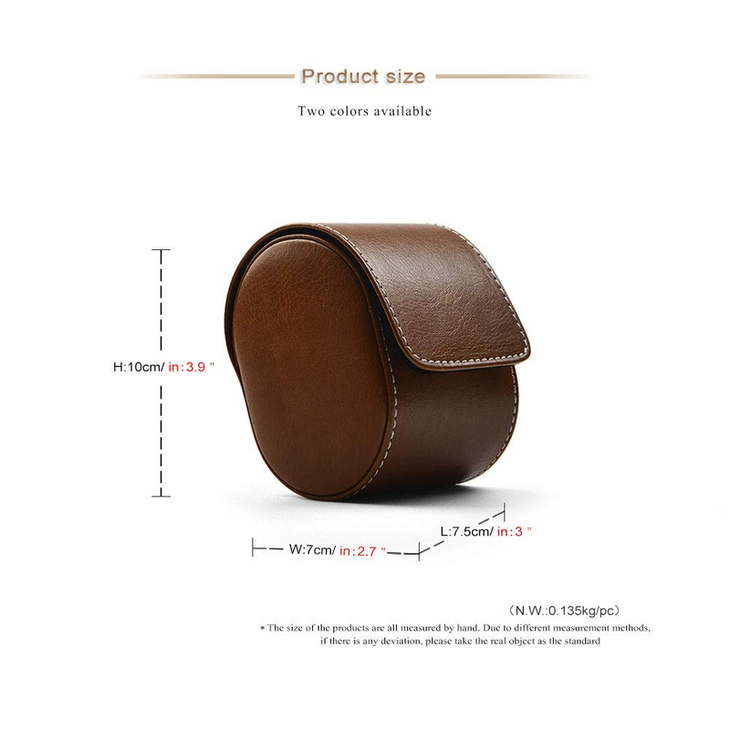Custom Luxury Leather Watch Storage Box Oem Watch Box Custom Logo Automatic Watch Case
