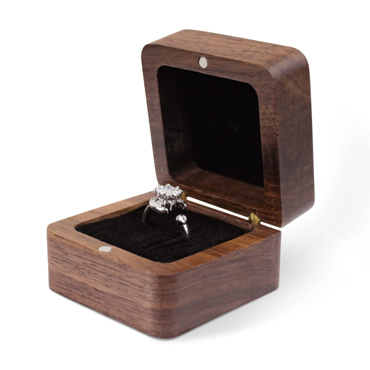wooden ring box wooden ring box