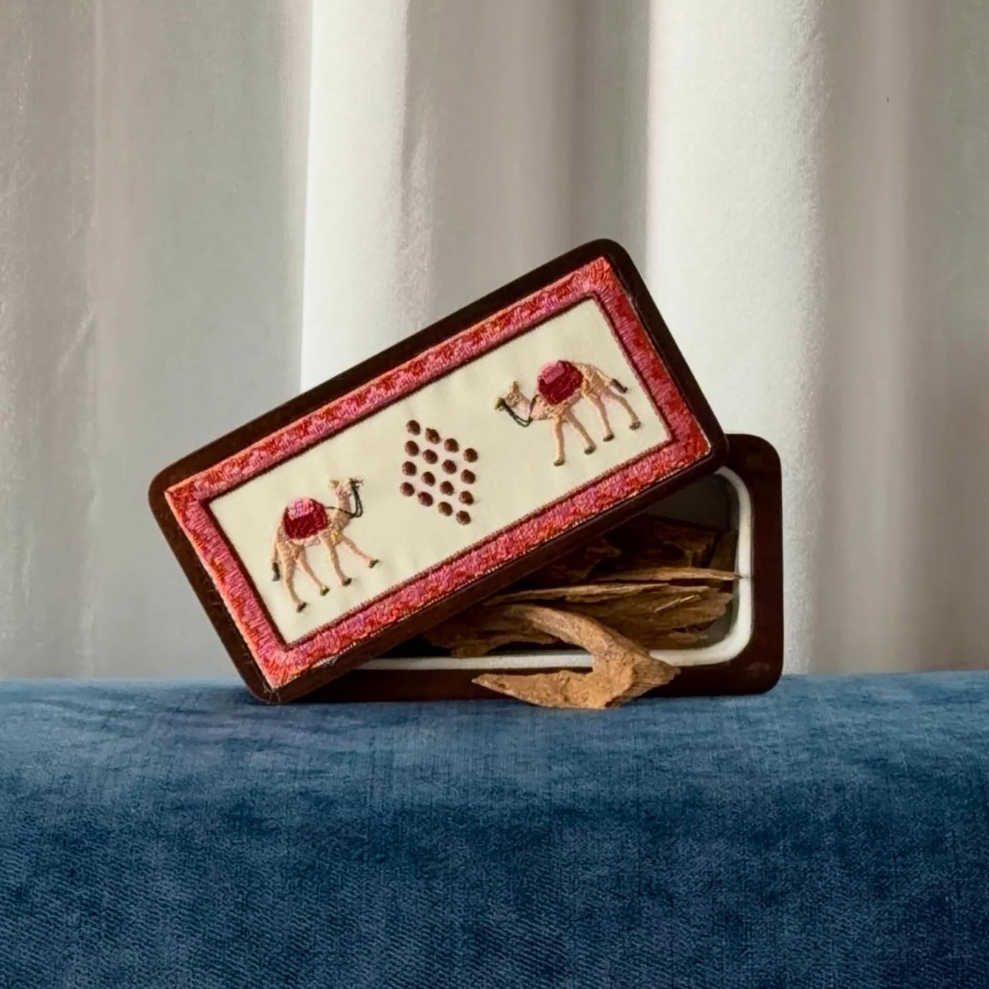 embroidered jewelry box embroidered jewelry box