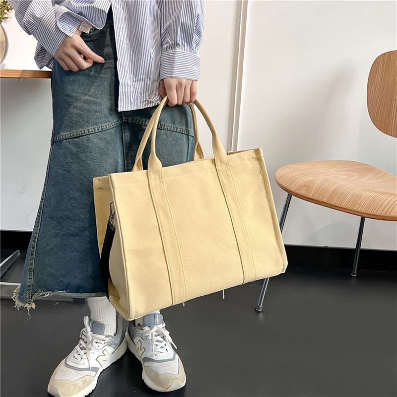 Wholesale Custom Eco Totebag Printing Reusable Cotton Canvas Shopping Bag Cotton Canvas Tote Shopping Bag