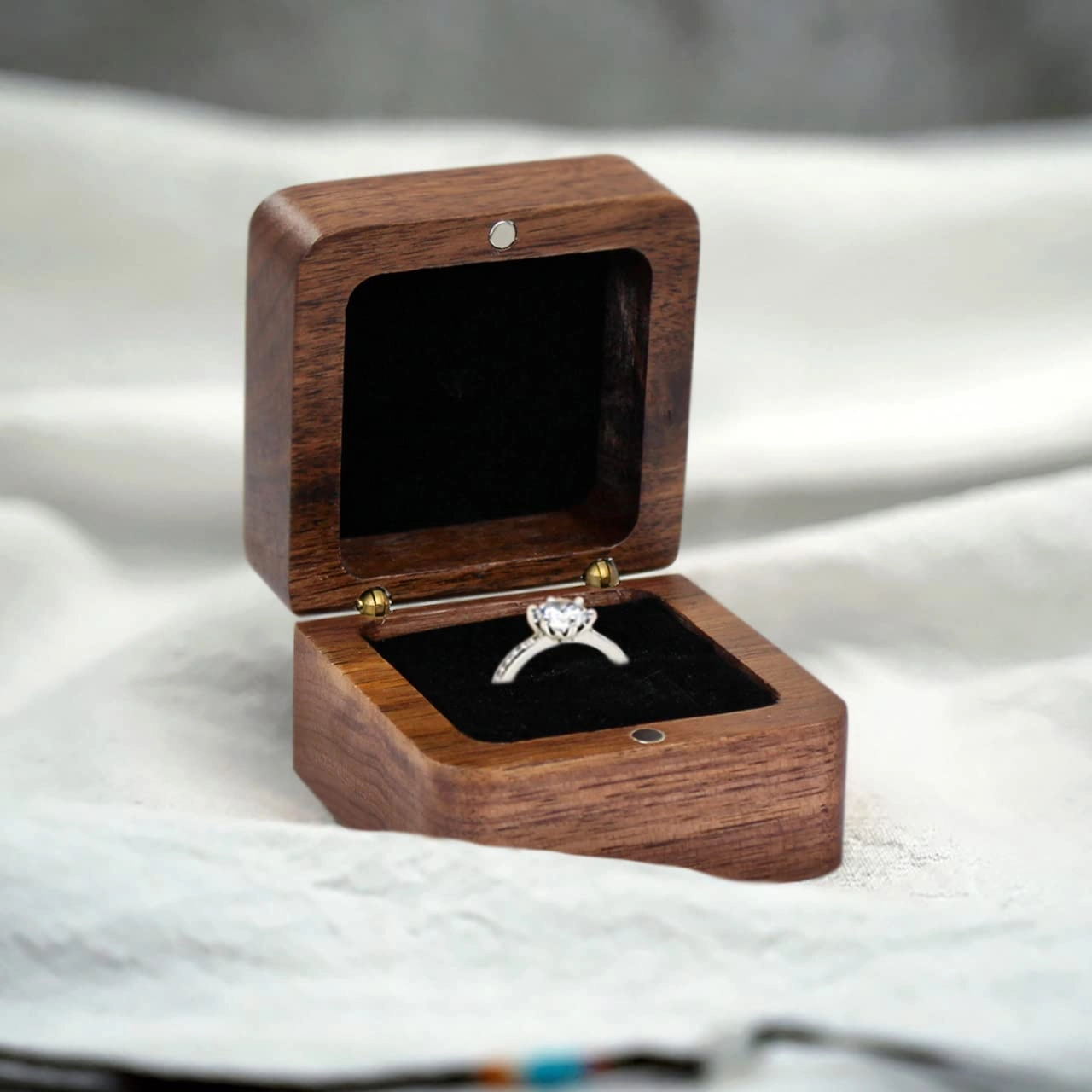 wooden ring box wooden ring box