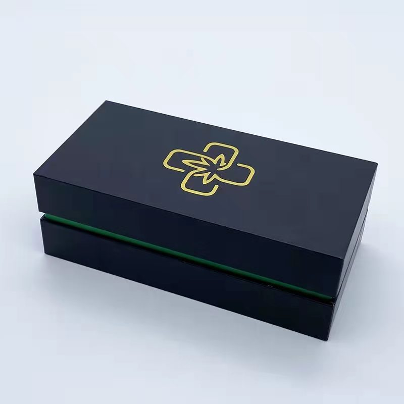 Soy Ink Handmade Essential Oil Box Simple Custom Design Rigid Cardboard Custom Lid And Base Box For Skincare