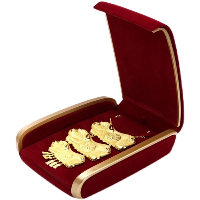Custom Logo Sofa Shaped Velvet Ring Pendant Necklace Jewelry Box Jewelry Packaging Box Organizer