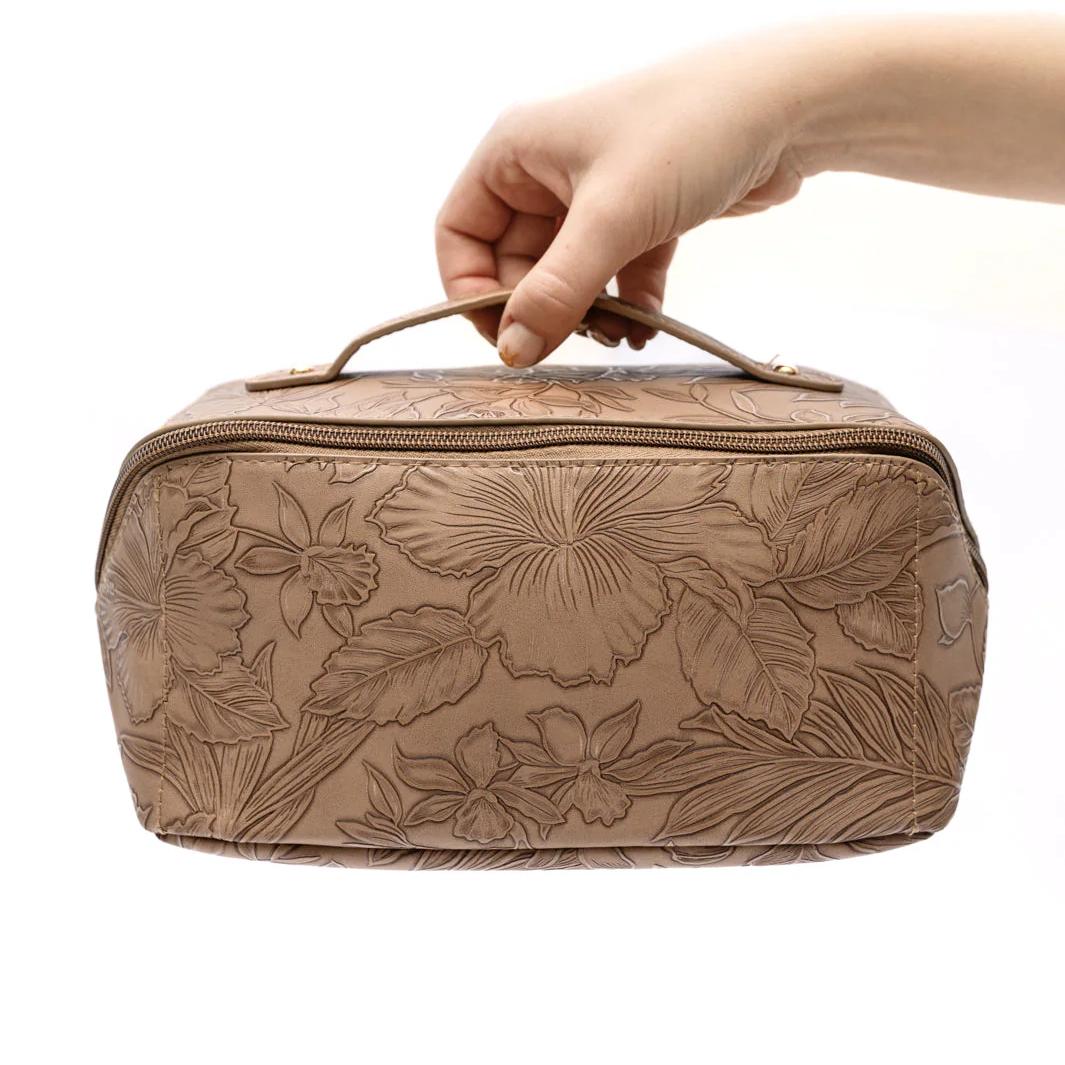 leather makeup bag leather makeup bag