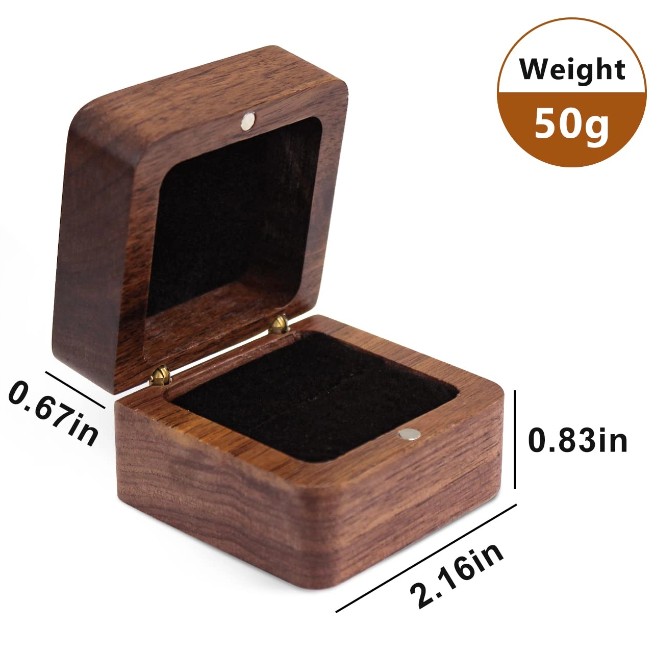 wooden ring box wooden ring box