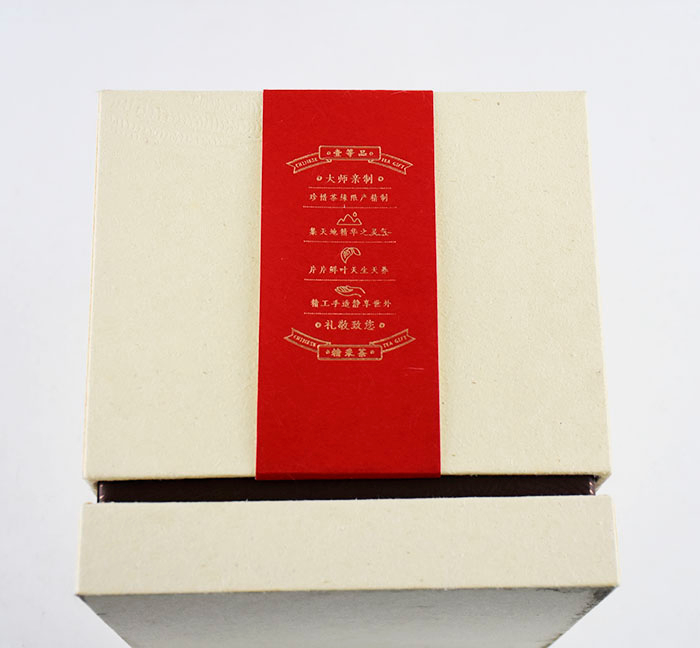Customized Handmade Luxury Cardboard Logo Tea Box/gift Box