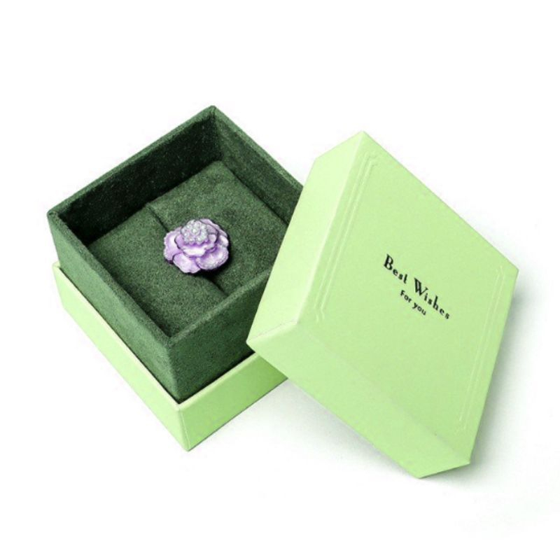 Custom Logo Jewelry Packaging Earring Necklace Bracelet Luxury Cardboard Jewelry Box With Velvet Insert