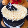Roses paper round flower gift box packaging/Cylindrical flower box/cylinder box made in EECA Packaging China