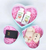 Cute Empty Printed Heart Shape Box Cosmetic Packing Gift Cardboard Box