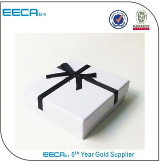 Square Gift Box good quality plain white gift packaging carton box/jewelry box
