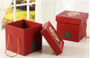 Storage box/Lid and base box Colorful Printed Christmas New Year Gift box/storage carton in EECA packaging