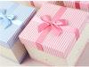 Butterfly ribbon square gift box handmade customized cosmetic gift paper box gift packaging box in china