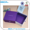 Luxury gift paper drawer gift box/garment packaging paper box purple box/perfume paper boxes in china