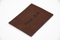Brown garment real leather labels tags made in China