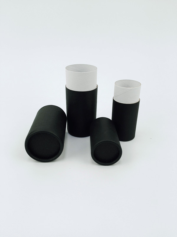 Cylindrical box Whosale cardboard lipstick tube packaging with push-up system made in China