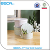 2017 Cylindrical flower box Pretty plain round cardboard packaging gift hat boxes made in China