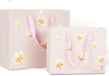 Bra Box/Rectangular Drawer Bra Packaging/pink Color Handmade Drawer Gift Packaging Cardboard Box with Handle