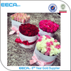Selling like hotcakes white square flower/rose packing box/round gift box/Cylindrical flower box made in China