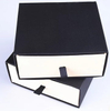 Drawer gift box black and white handmade custom printed paper drawer gift packaging box