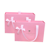 Hot sale Chinese red customized printed drawer gift box with ribbon sliding drawer box wedding gift box in EECA Packaging