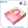 custom paper drawer box wedding favor candy cardboard box with handle/custom paper drawer box