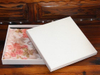 White Square Matte Laminated Paper Scarf Gift Packaging Box Underwear Box China Manufacturer