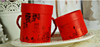 Chinese style mini wedding box/red printed round paper storage gift box with custom logo in EECA Packaging