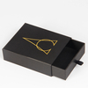 Black Paper Drawer Shoe Packaging Box/drawer Gift Box Supplier