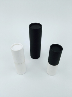 Cylindrical box Whosale cardboard lipstick tube packaging with push-up system made in China