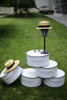 Luxury design round hat box for topper wholesales in EECA