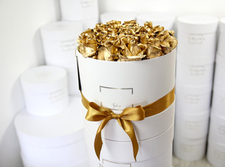 China Paper Round Flower Box Gift Paper Box/flower Gift Box/Cylinder Flower Box in EECA Packaging China