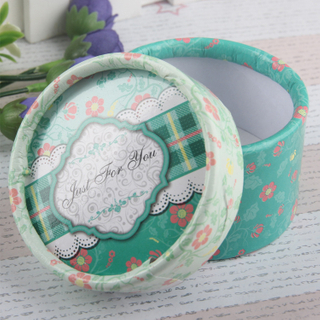 Mini round jewel box/Sweet necklace rectangle gift box pink satin/antique jewelry boxes for sale in China