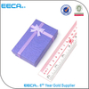 Christmas jewelry gift box set manufacturing/Rectangular gift box/sponges for jewelry box in EECA Chinese