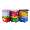 Hot sale square gift box/packaing paper box/Cartoon storage box/Daily storage box made in Dongguan