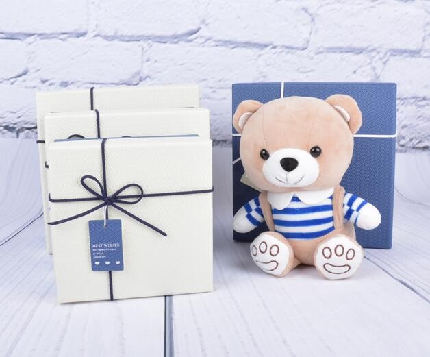 Square Gift Box Wholesale Doll Box Custom Handmade Baby Gift Toy Packaging Box in China