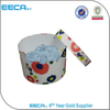 Custom Cylindrical Colorful Paper Printed Cardboard Round Flower Packaging Box in China