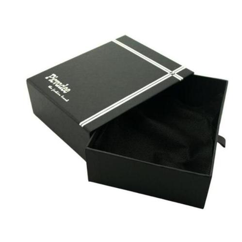 Black Paper drawer gift box made in Dongguan