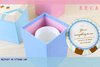 Square Gift Box Handmade Custom Tea Cup Packaging Storage Box /wine Glass Gift Box Made in Dongguan