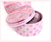 Pink Christmas cardboard round gift box/flower box waterproof hot sale in EECA Packaging China