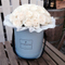 Fancy Luxury paper round hat flower box Cylindrical flower box