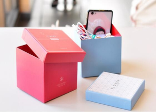 Square Gift Box Handmade Storage Cardboard Paper Box for Toy Gift Packaging Box