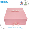 Waterproof Foldable Gift Box with Ribbon/Rectangular Gift Box/pink Blue Folding Box