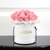 Lovely Paper Round Hat Flower Box Wholesale/hat Box Packaging/round Flower Box/Cylinder Flower Box in EECA China