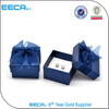 Square box/Jewellery accessories blue earring box/hand painted clear jewelry boxes wholesale