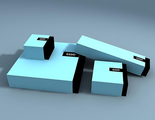Jewelry Paper Gift Box/square box/Folding jewelry box/Rectangular jewel box Supplier EECA From China