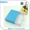 19 years professional manufacturer new products custom blue drawer gift box for packaging