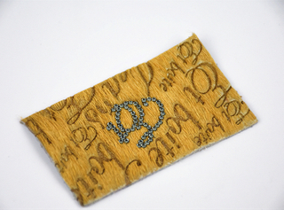 Custom genuine leather luggage patch tag label for garment wholesale in China