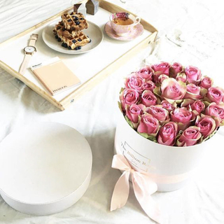 Luxury flower box/Recycled Paper Round Flower Packaging Boxes/flower packaging box wholesale In EECA China