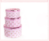 Pink Christmas cardboard round gift box/flower box waterproof hot sale in EECA Packaging China